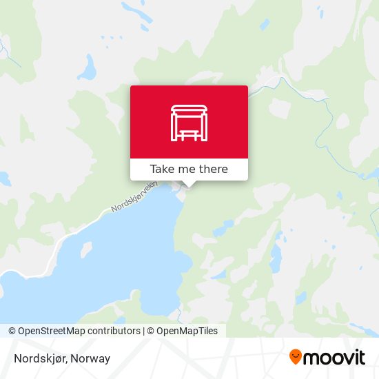 Nordskjør map