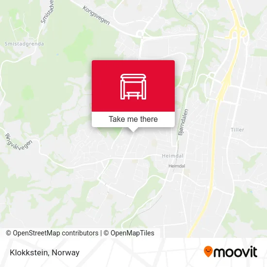 Klokkstein map
