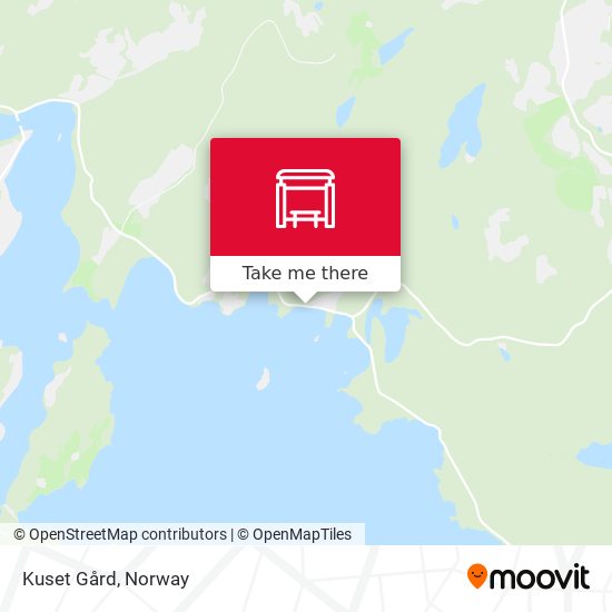 Kuset Gård map