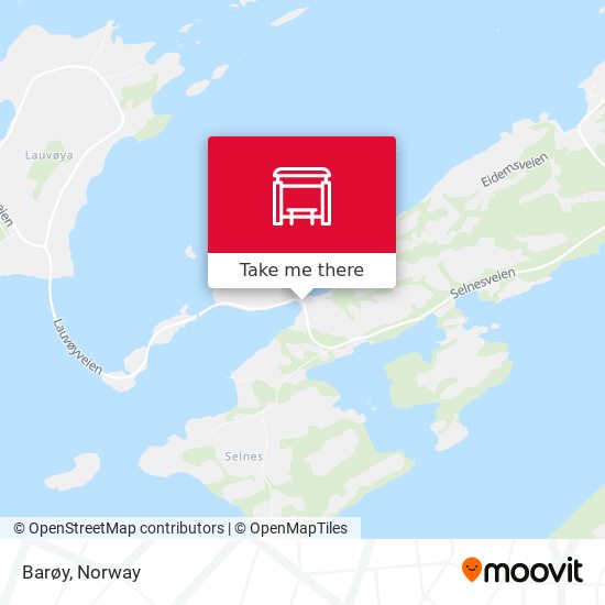 Barøy map