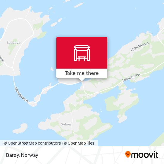 Barøy map