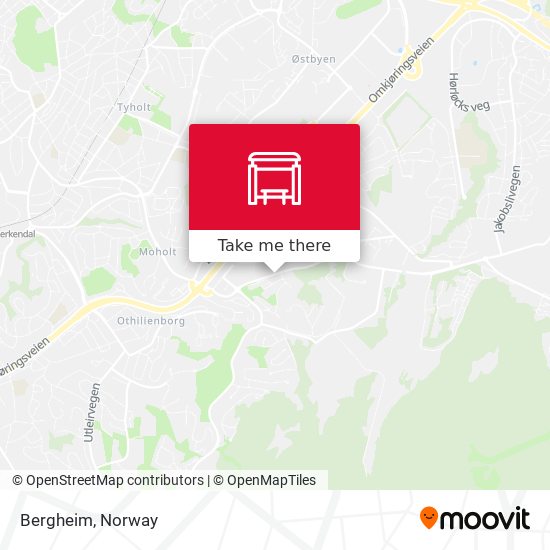 Bergheim map