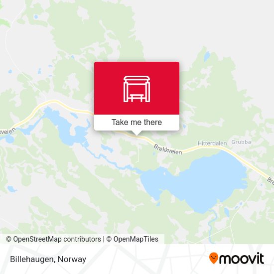 Billehaugen map