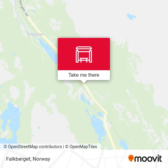Falkberget map