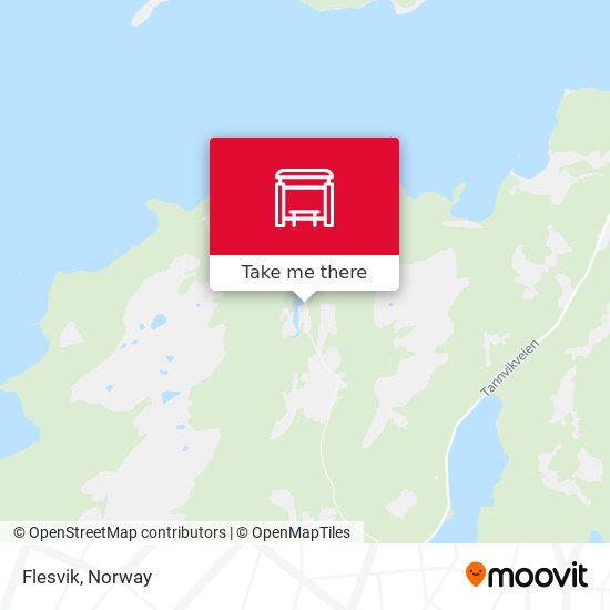 Flesvik map