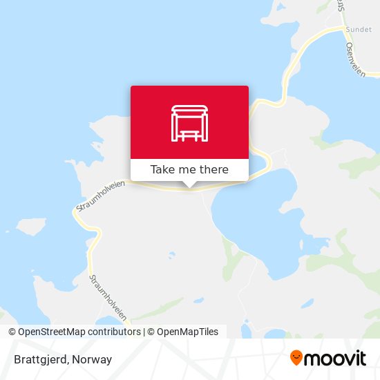 Brattgjerd map