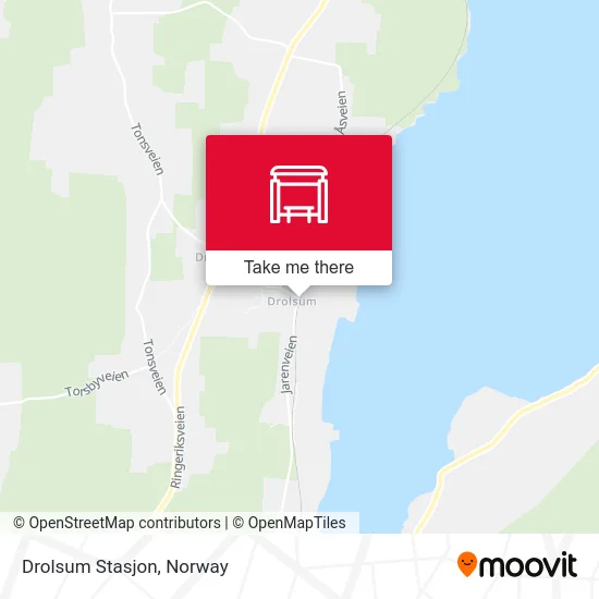Drolsum Stasjon map