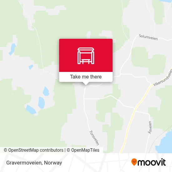 Gravermoveien map