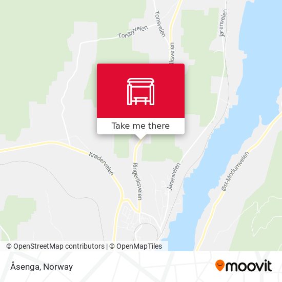 Åsenga map