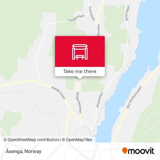 Åsenga map