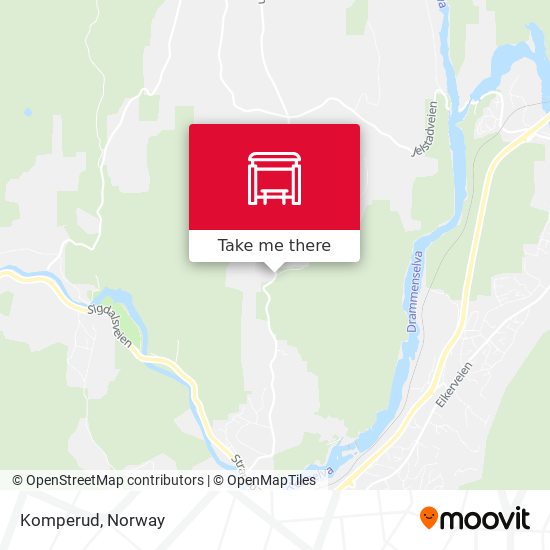 Komperud map