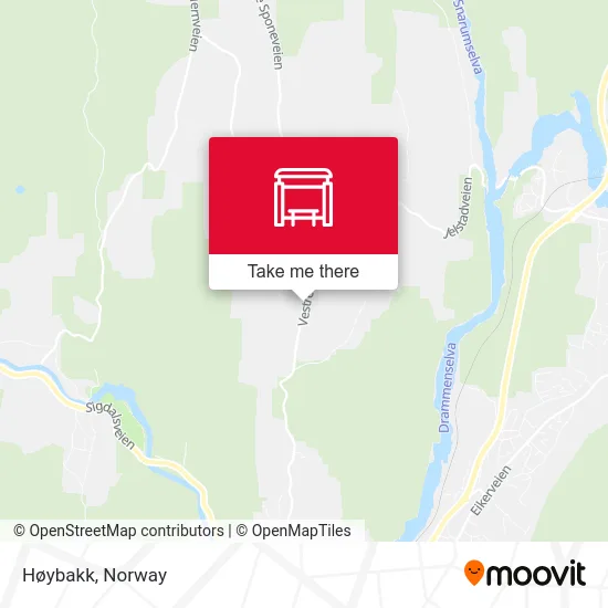 Høybakk map