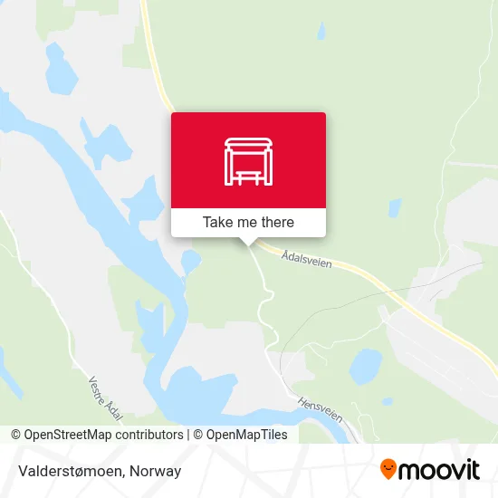 Valderstømoen map