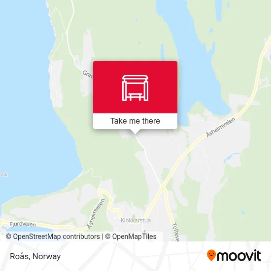Roås map