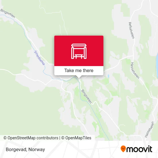 Borgevad map