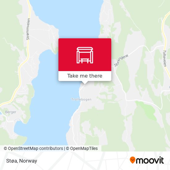 Støa map