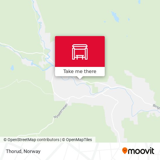 Thorud map