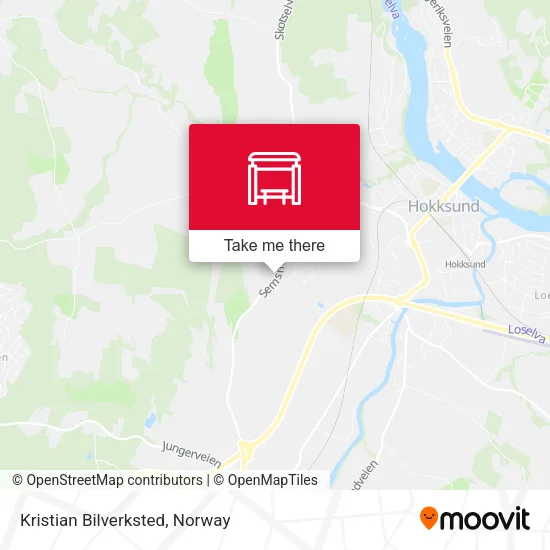 Kristian Bilverksted map
