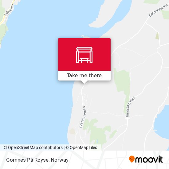 Gomnes På Røyse map