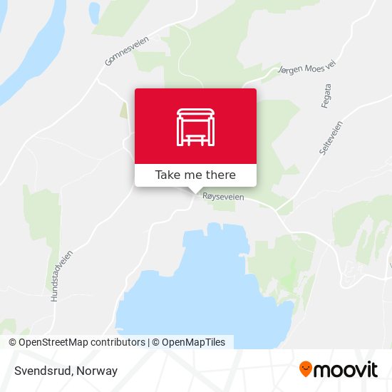 Svendsrud map