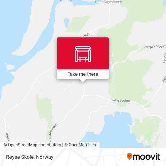 Røyse Skole map