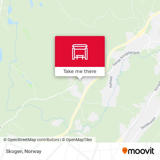 Skogen map