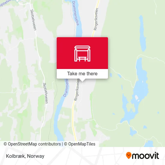 Kolbræk map