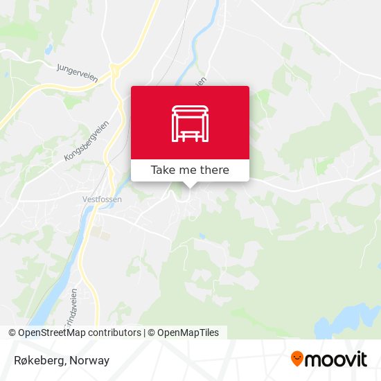 Røkeberg map