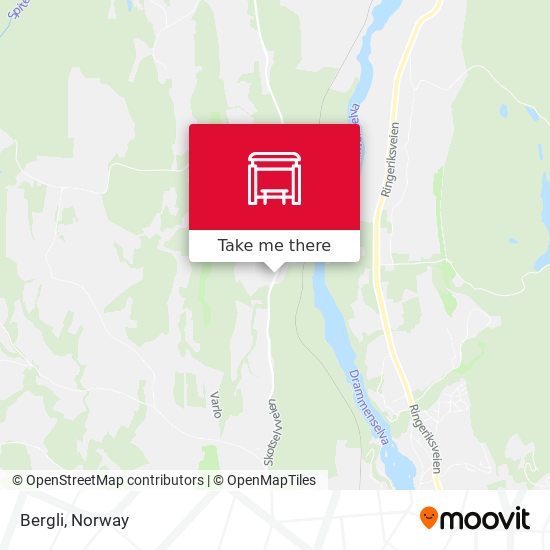 Bergli map