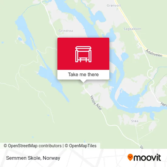 Semmen Skole map