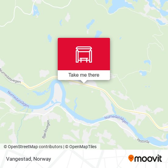 Vangestad map