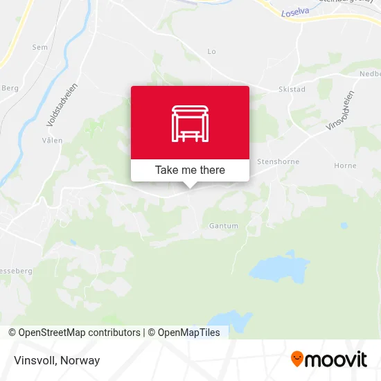 Vinsvoll map
