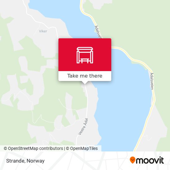 Strande map