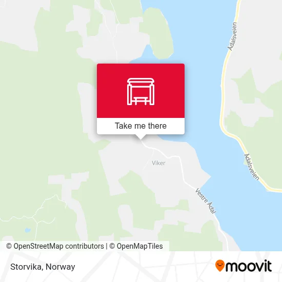 Storvika map