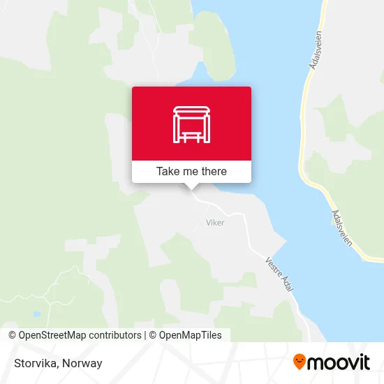 Storvika map