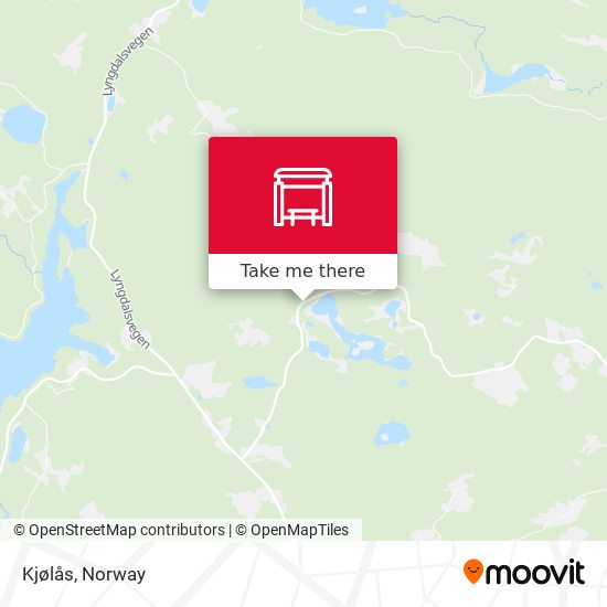 Kjølås map