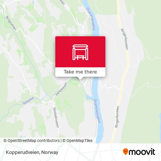 Kopperudveien map