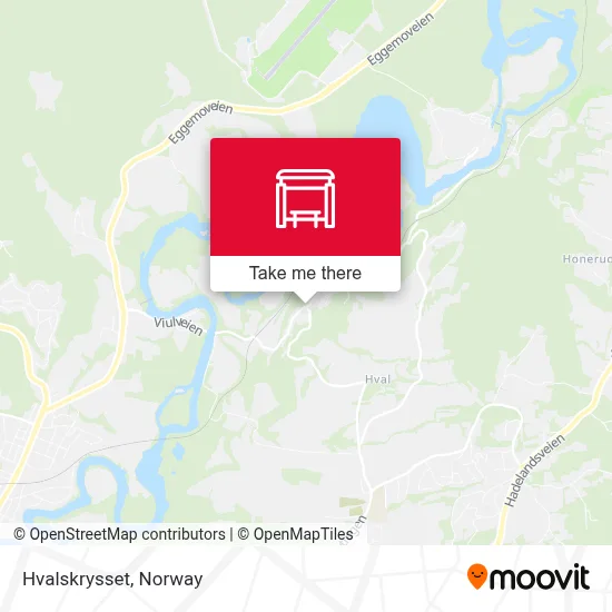Hvalskrysset map