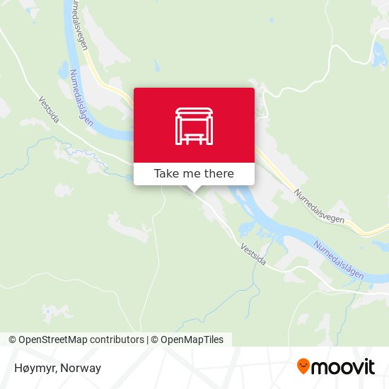 Høymyr map