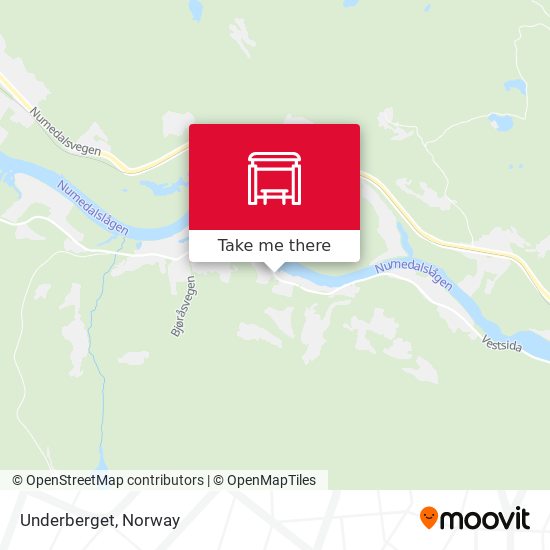 Underberget map