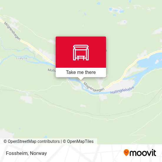Fossheim map
