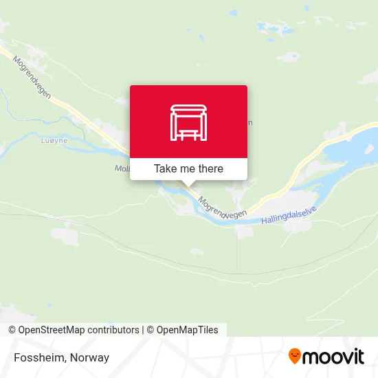 Fossheim map