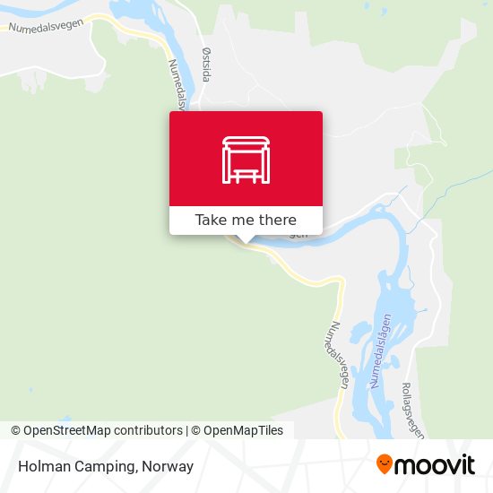 Holman Camping map