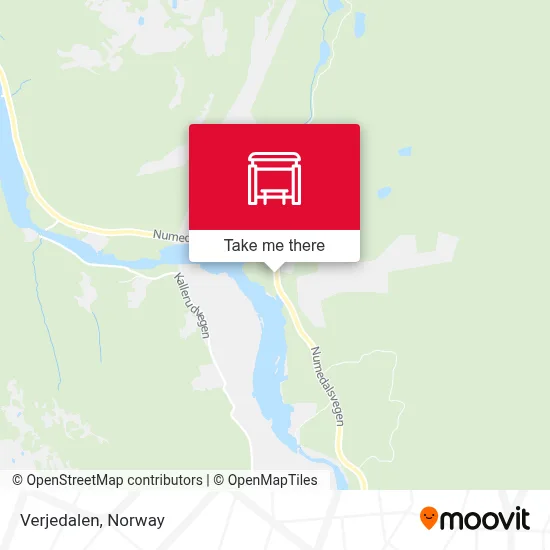Verjedalen map