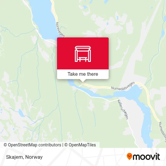Skajem map