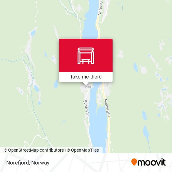 Norefjord map