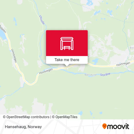 Hansehaug map