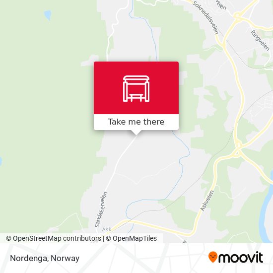 Nordenga map