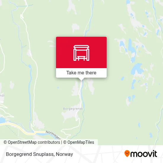 Borgegrend Snuplass map