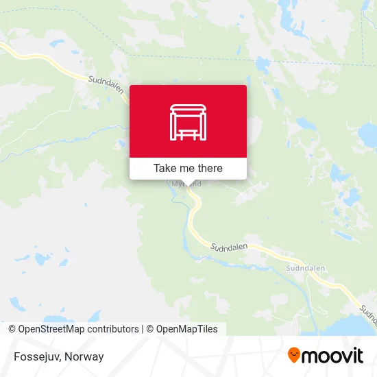 Fossejuv map